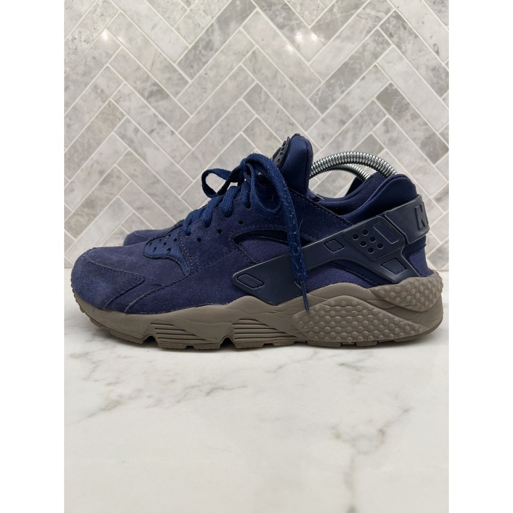 Nike Air Huarache Run‎ SE Sneakers Men's Size 9.5 Binary Blue Classic 852628-400
